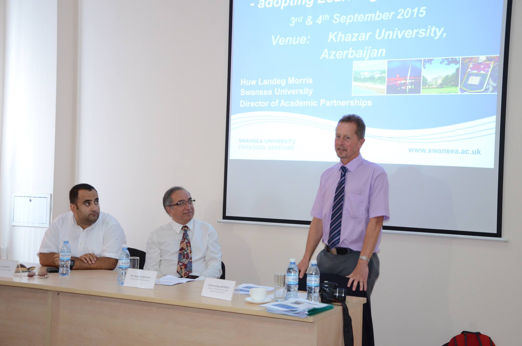 03 September 2015 , Program Level Learning Outcomes Workshop at Khazar University , in Baku , Azerbaijan.